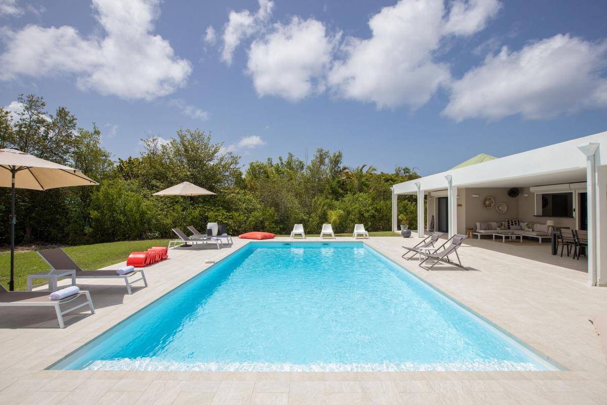 Villa Terres Basses à Saint Martin - solarium